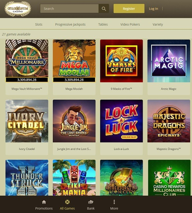 colosseum casino Jouabilité