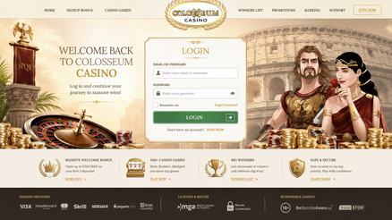 colosseum casino Jouabilité