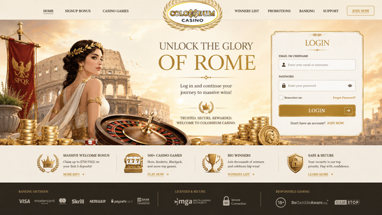 colosseum casino Jouabilité