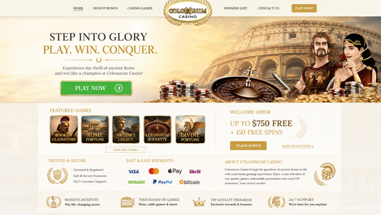 colosseum casino Jouabilité